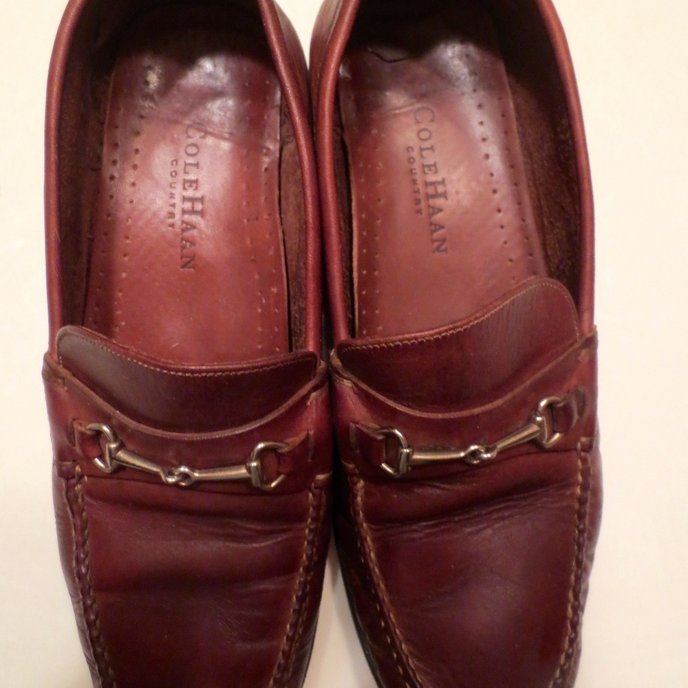 Womens Cole Haan brown loafers - 7B